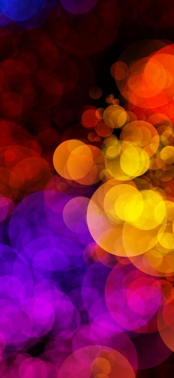  Coulorful Bokeh Circles by Gerd Altmann