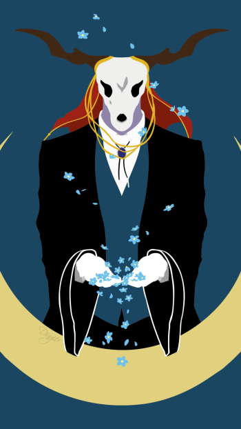 Elias Ainsworth Anime The Ancient Magus' Bride Phone Wallpaper