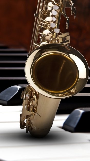 music saxophone Phone Wallpaper