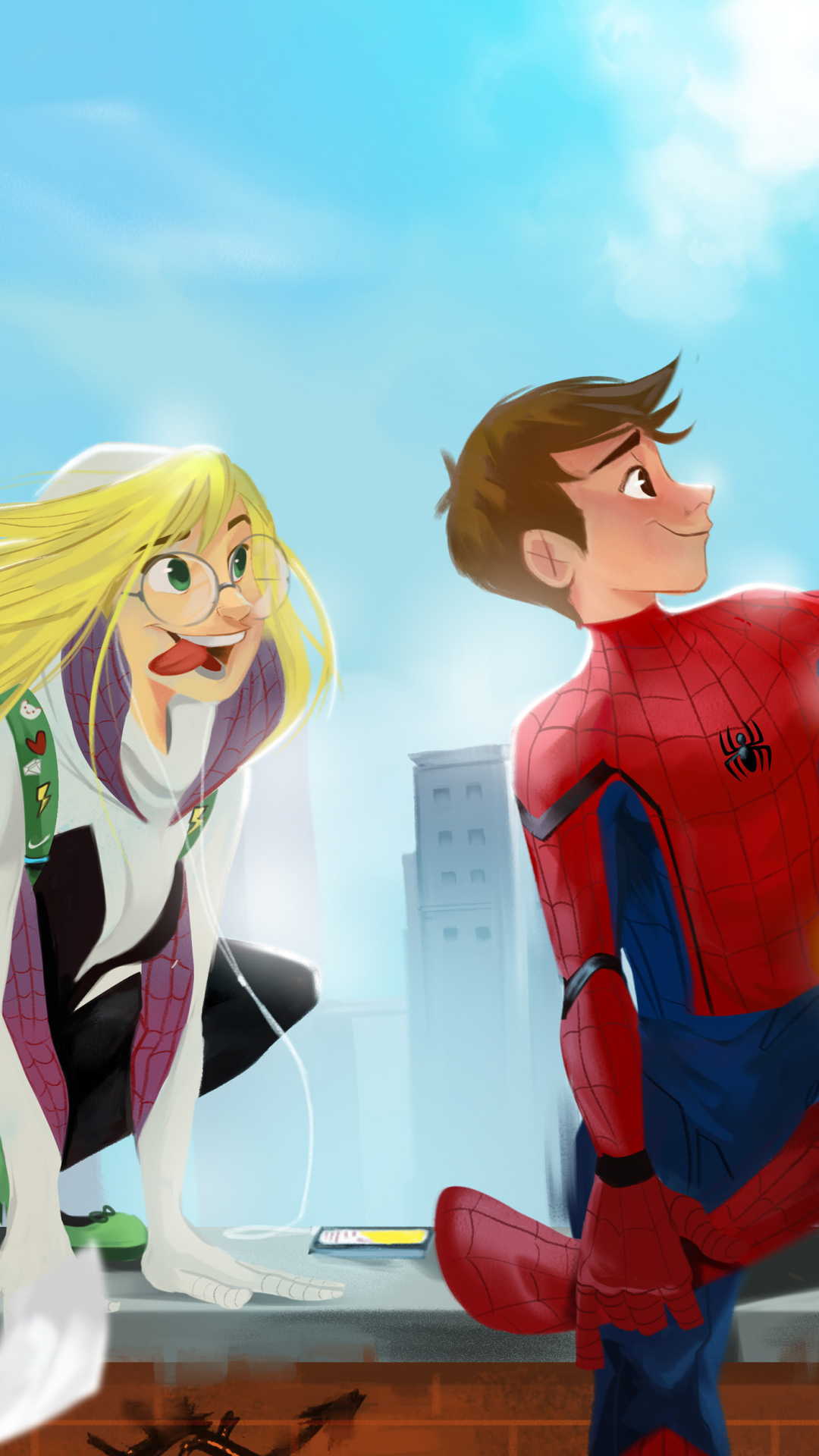 Download Spider-Gwen Movie Spider-Man: Into The Spider-Verse Phone ...