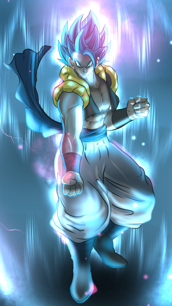 Gogeta Blue Form by NefariousMonsterWolf