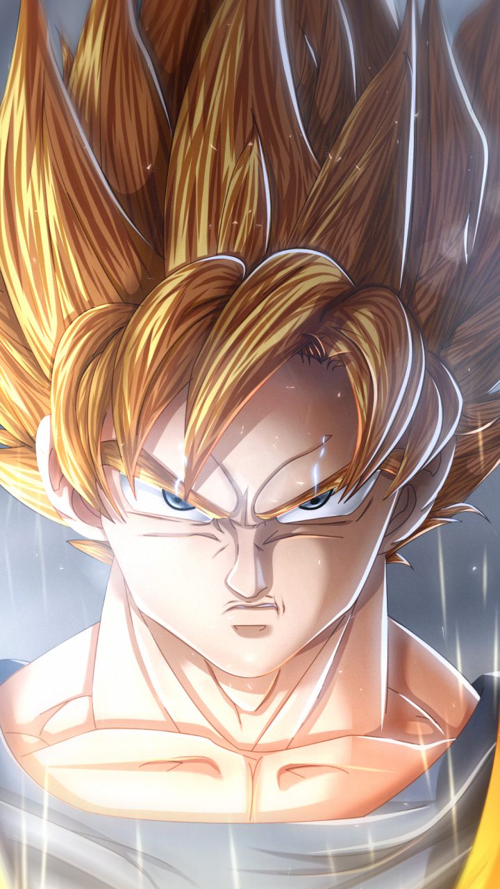 Download Goku Super Saiyan Anime Dragon Ball Super Phone Wallpaper
