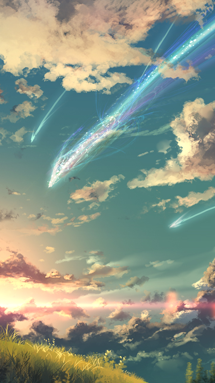 Download Your Name. Mitsuha Miyamizu Anime Phone Wallpaper