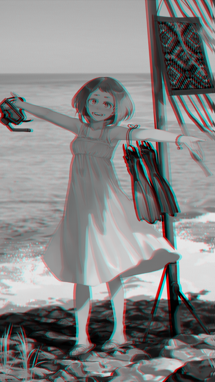 Download Ochaco Uraraka Anime My Hero Academia Phone Wallpaper by Dasrah