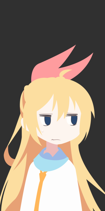 blue eyes long hair blonde Chitoge Kirisaki Anime Nisekoi Phone Wallpaper