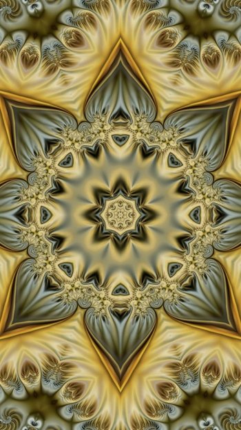 star Abstract fractal Phone Wallpaper