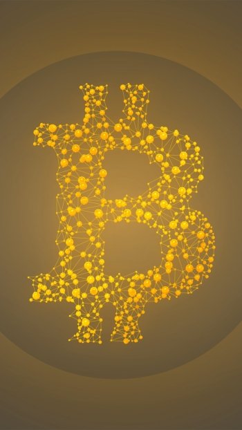 money technology bitcoin Phone Wallpaper