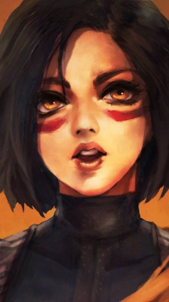 movie Alita: Battle Angel Phone Wallpaper