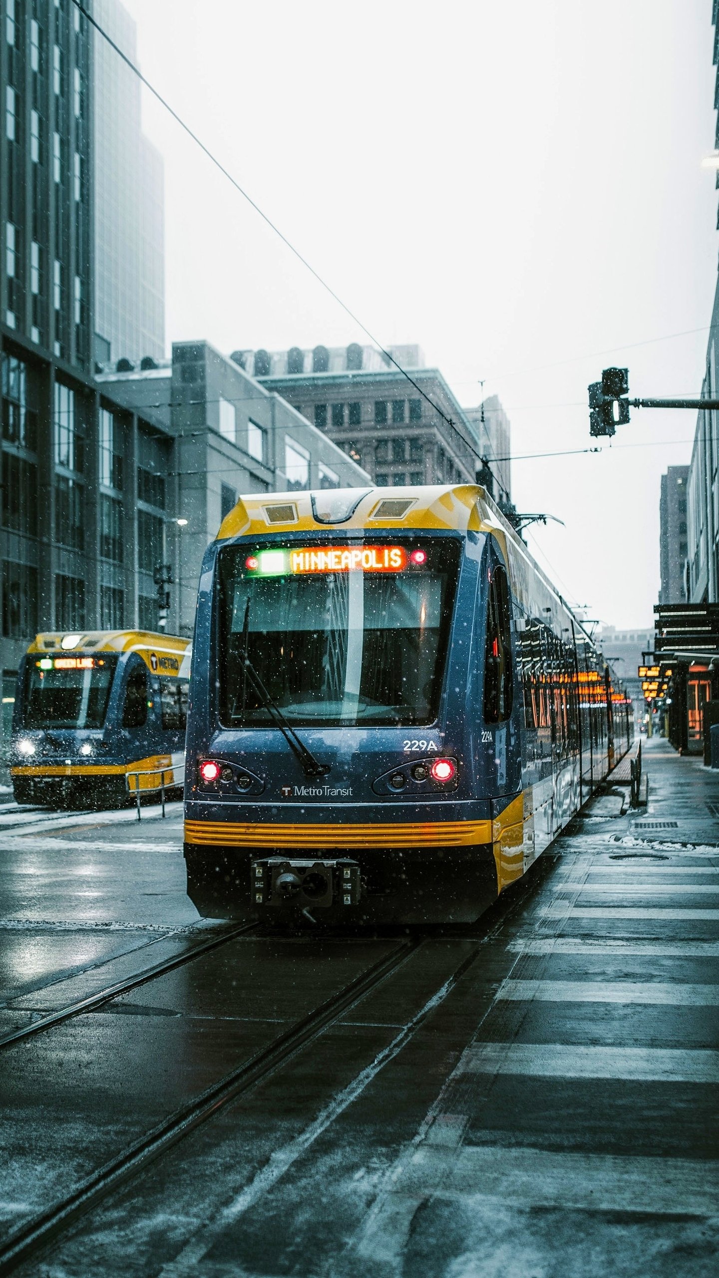 Download Vehicle Tram Phone Wallpaper