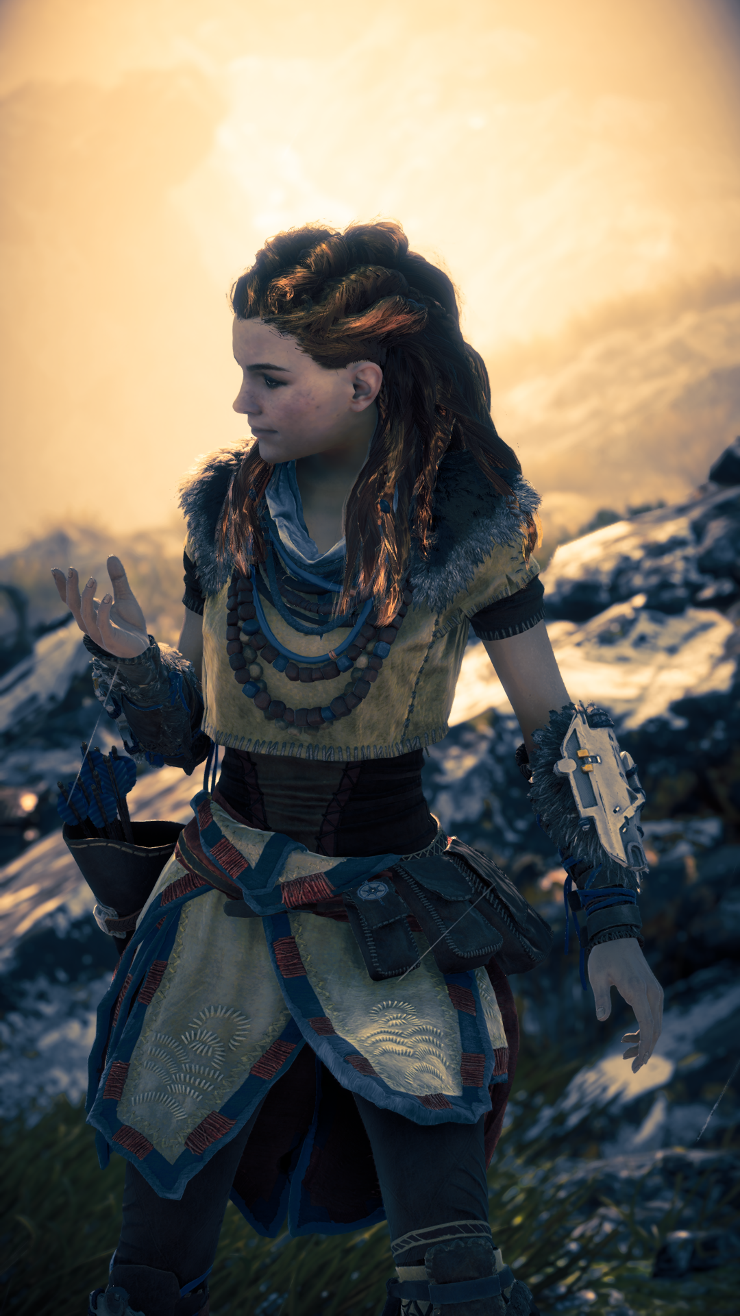 Download Aloy (Horizon Series) Video Game Horizon Zero Dawn Phone Wallpaper by FacuTapia22
