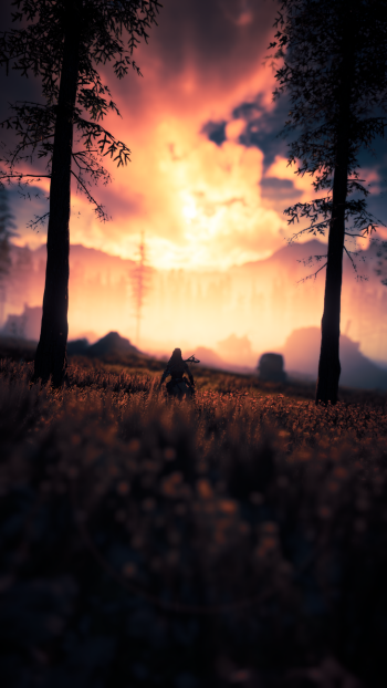 Aloy (Horizon Series) video game Horizon Zero Dawn Phone Wallpaper