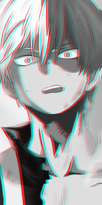 Shoto Todoroki Anime My Hero Academia Phone Wallpaper