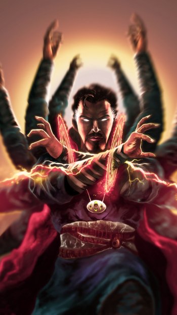 Comic Doctor Strange Phone Wallpaper