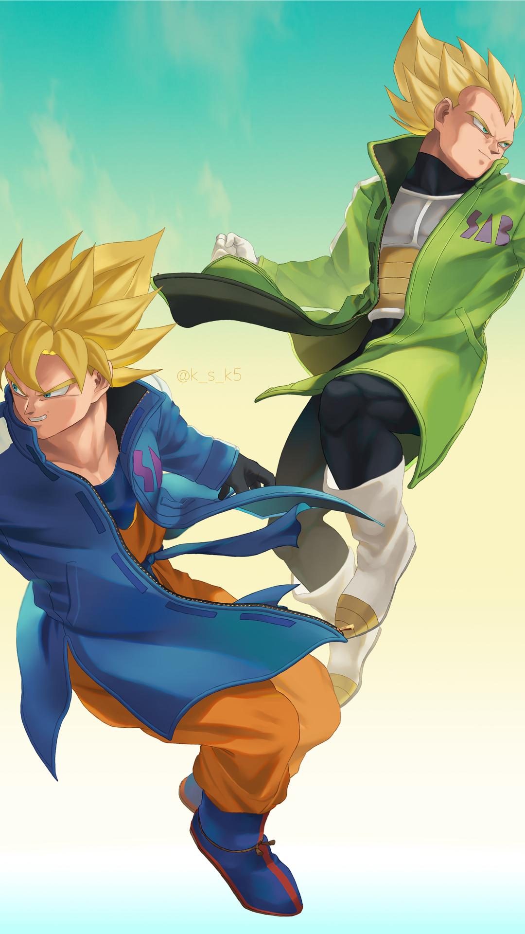 Goku and vegeta outlet sab