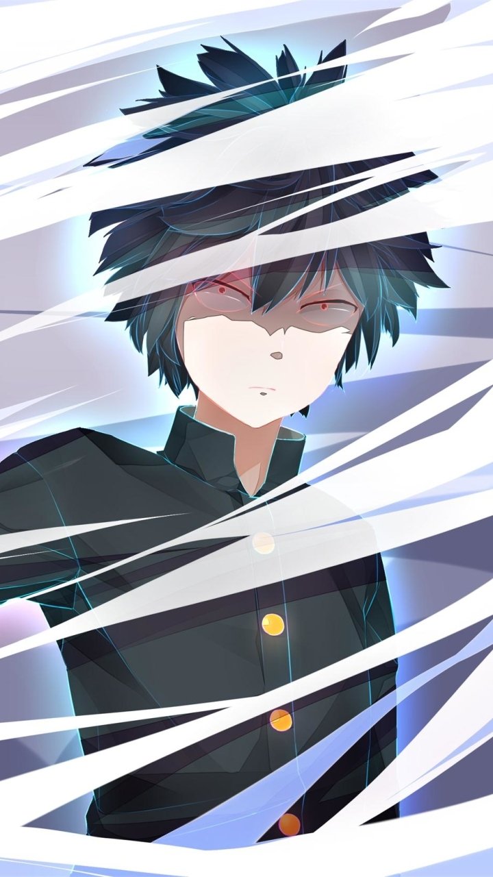 Download Shigeo Kageyama Anime Mob Psycho 100 Phone Wallpaper