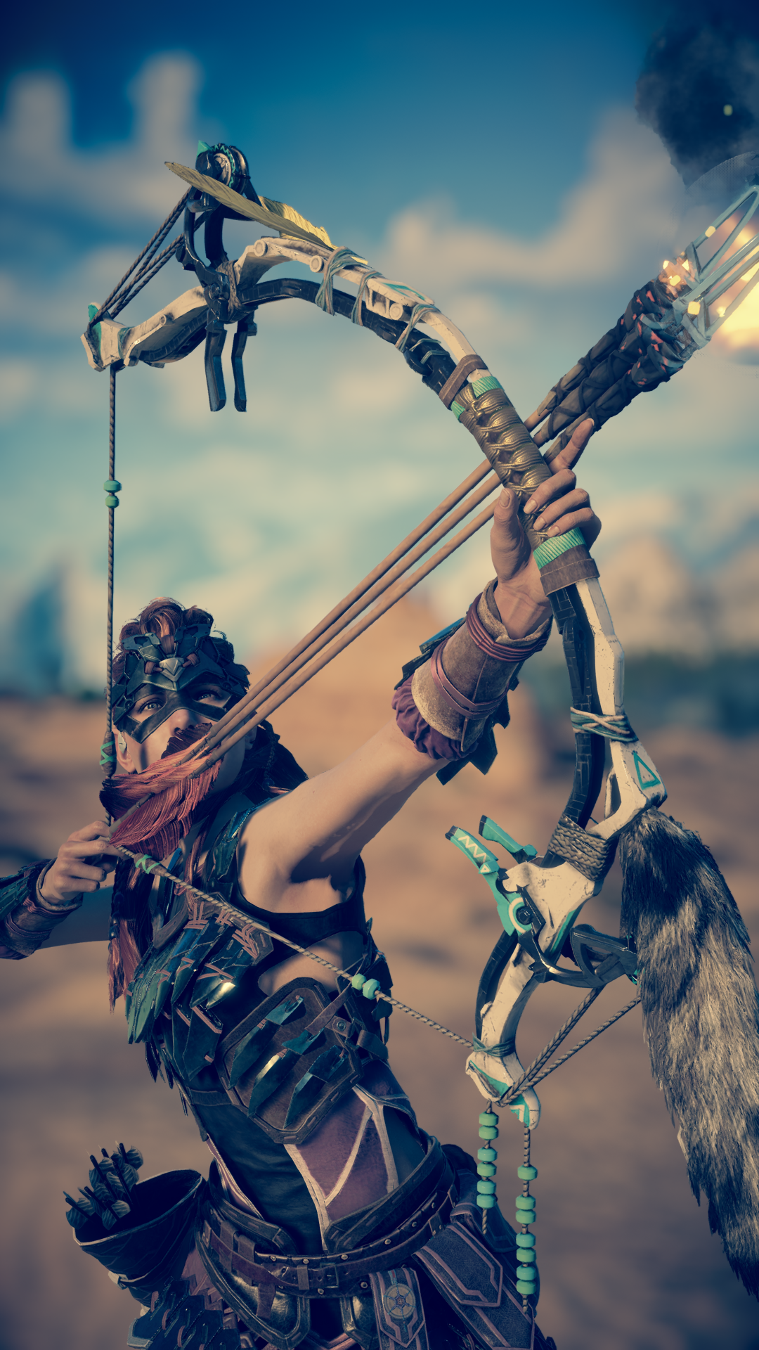 Download Aloy (Horizon Series) Video Game Horizon Zero Dawn Phone Wallpaper by FacuTapia22