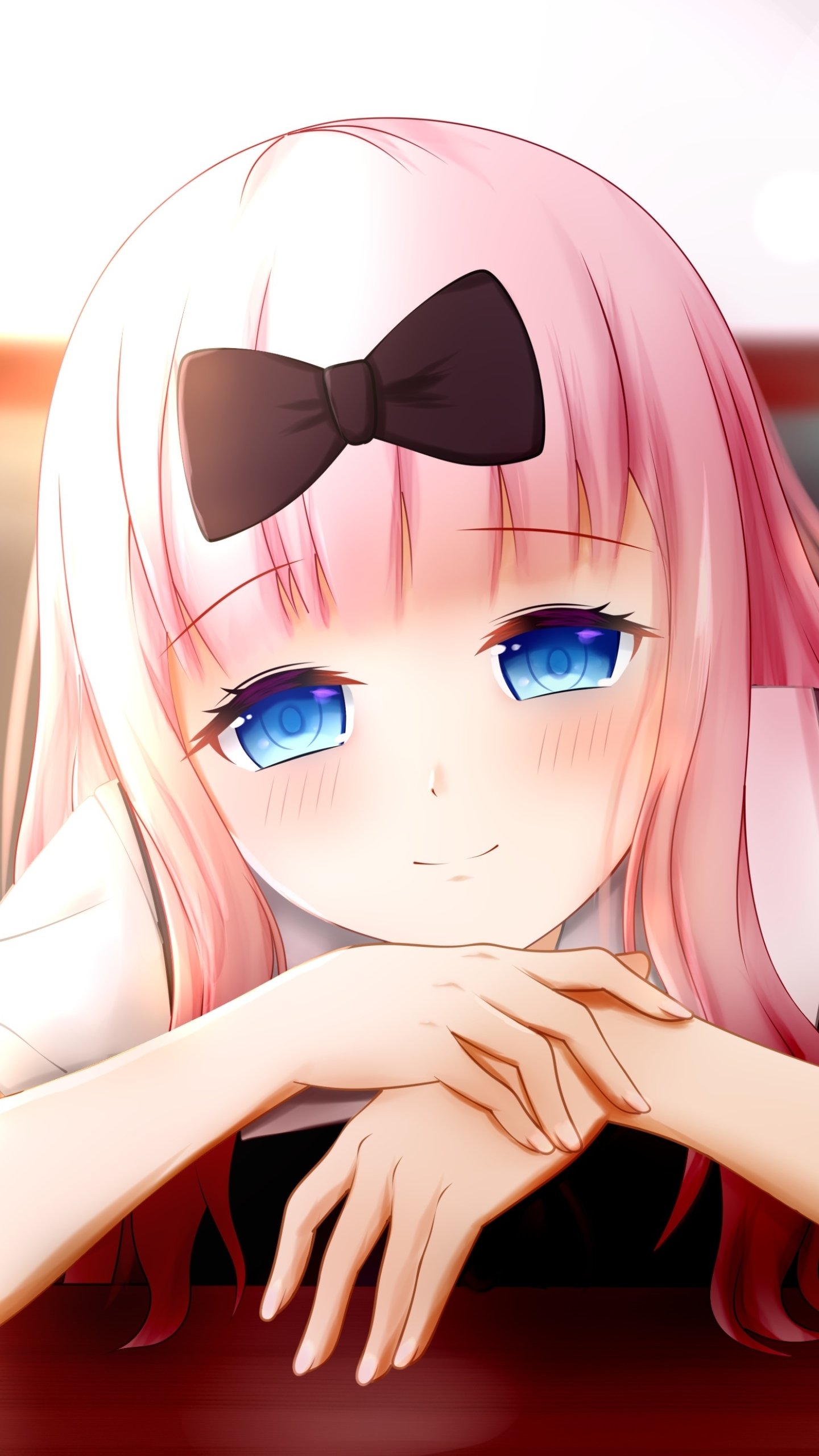 Download Chika Fujiwara Anime Kaguya-sama: Love Is War Phone Wallpaper