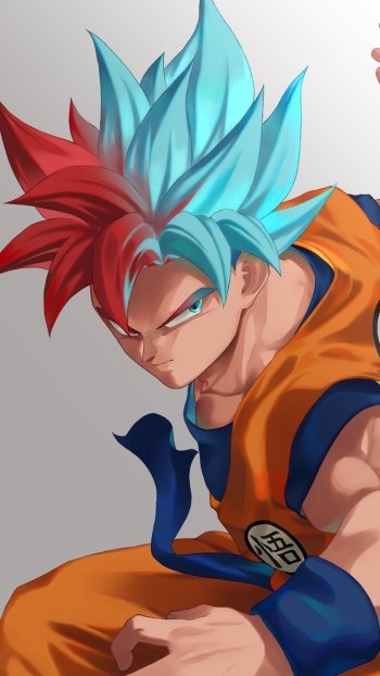  Gokuu SSJ God / Blue by ksuke