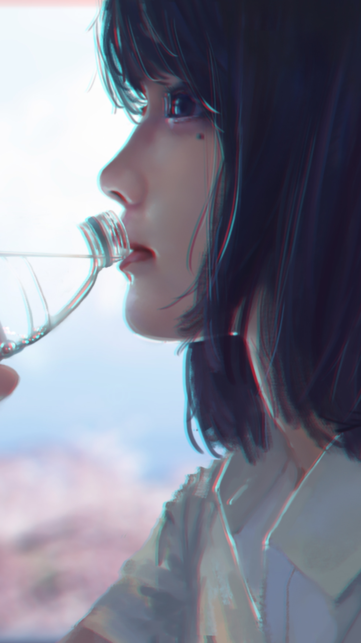 Drinking by 近衛曦晨晨