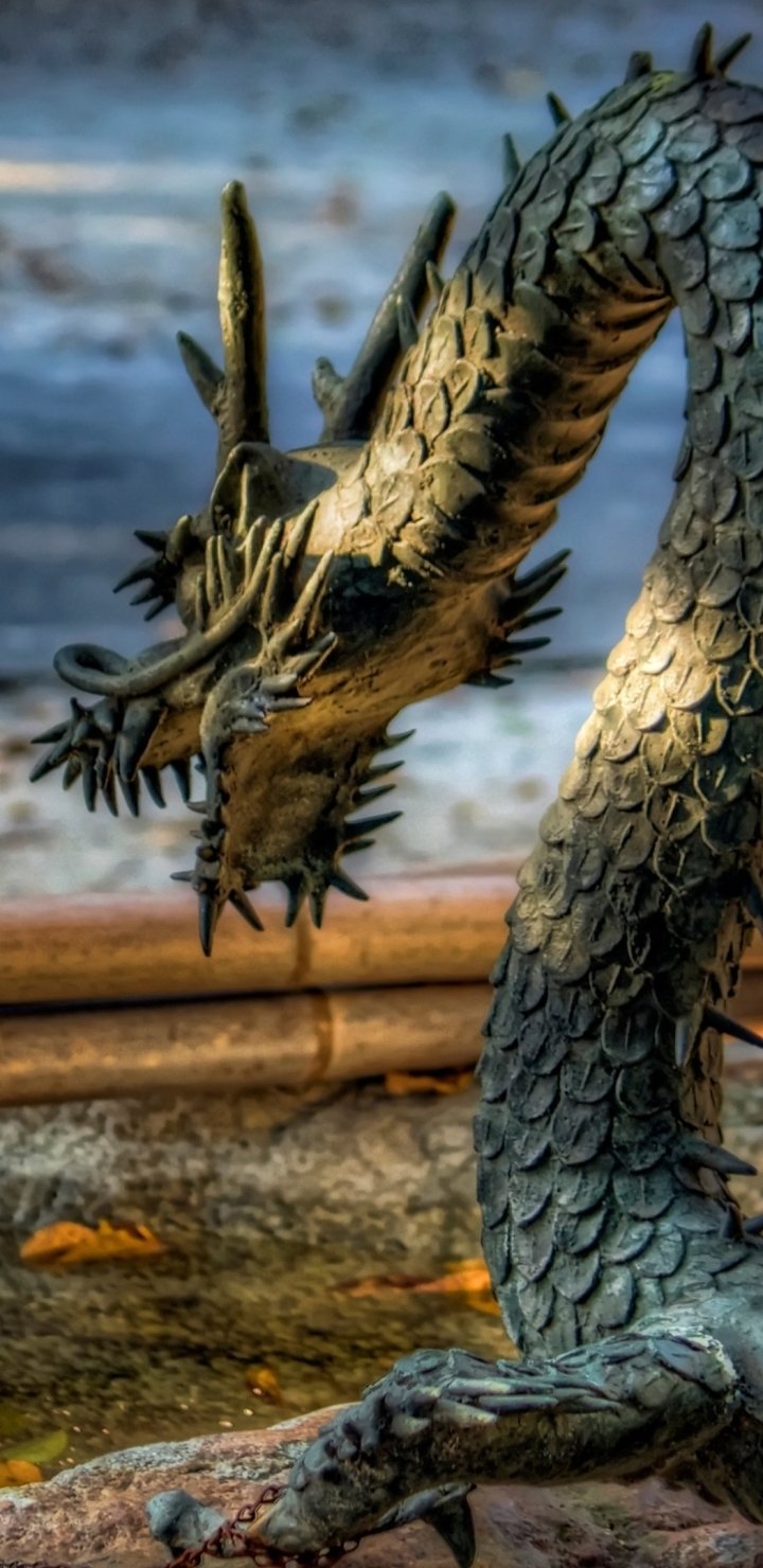 Download Japan Man Made Dragon Phone Wallpaper