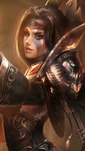 fantasy witch Phone Wallpaper