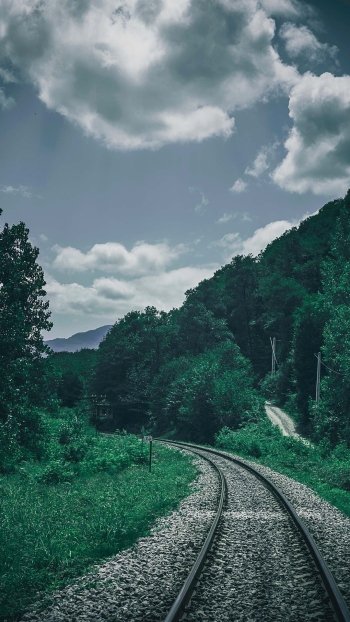 man made railroad Phone Wallpaper