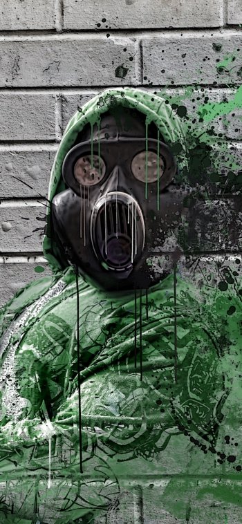  Paint Splatter Graffiti by Danielle Tunstall