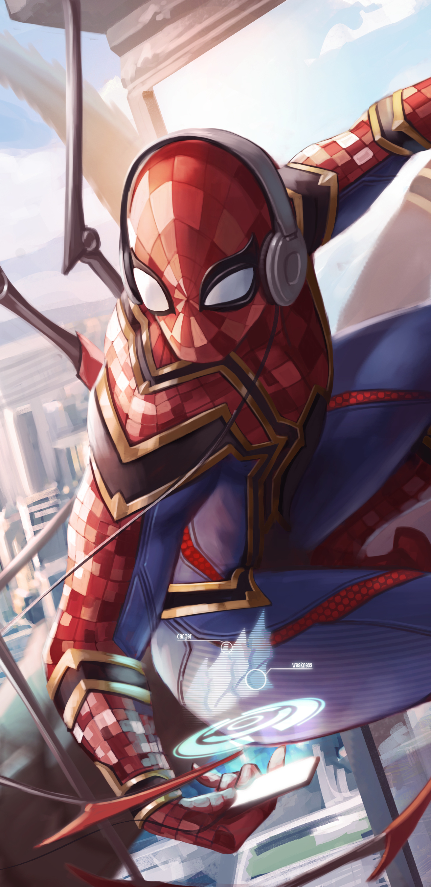 Spider-Man Phone Wallpaper by pu reum lee