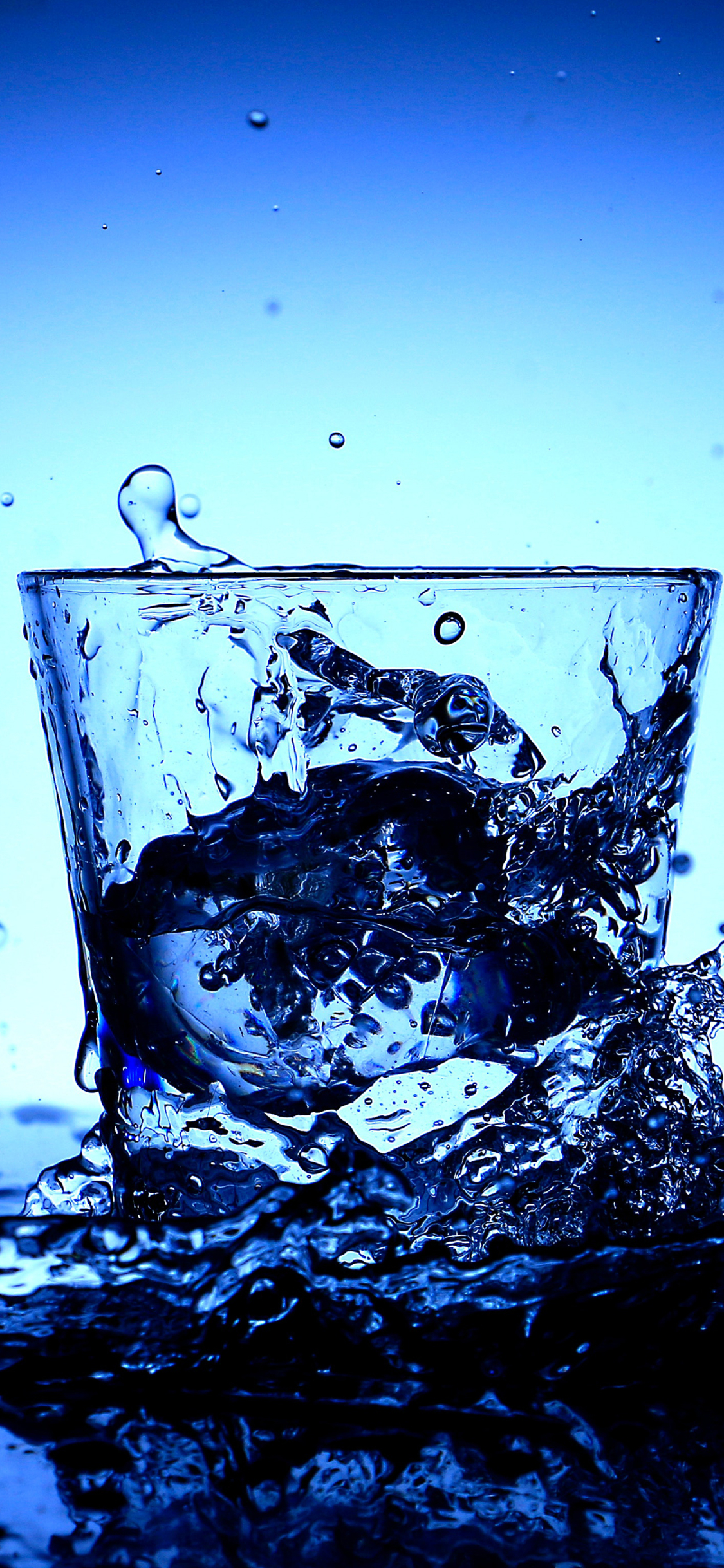 Glass Water Splash