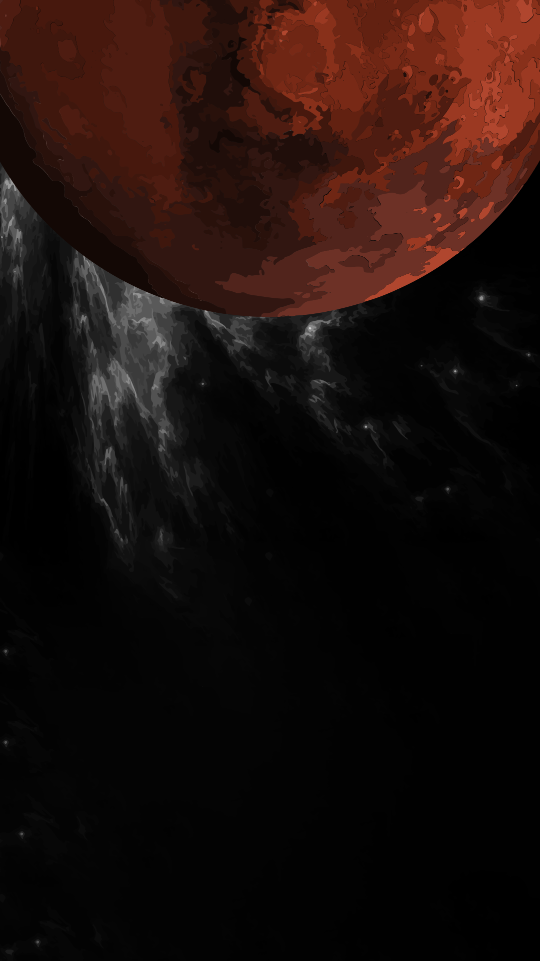 Download Space Planet Sci Fi Mars Phone Wallpaper by ygohel18