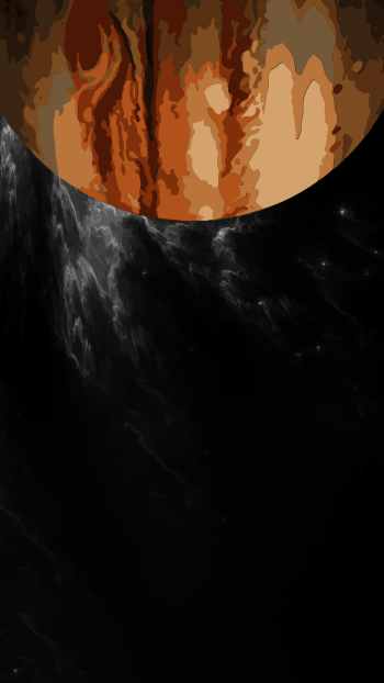 planet Sci Fi Jupiter Phone Wallpaper