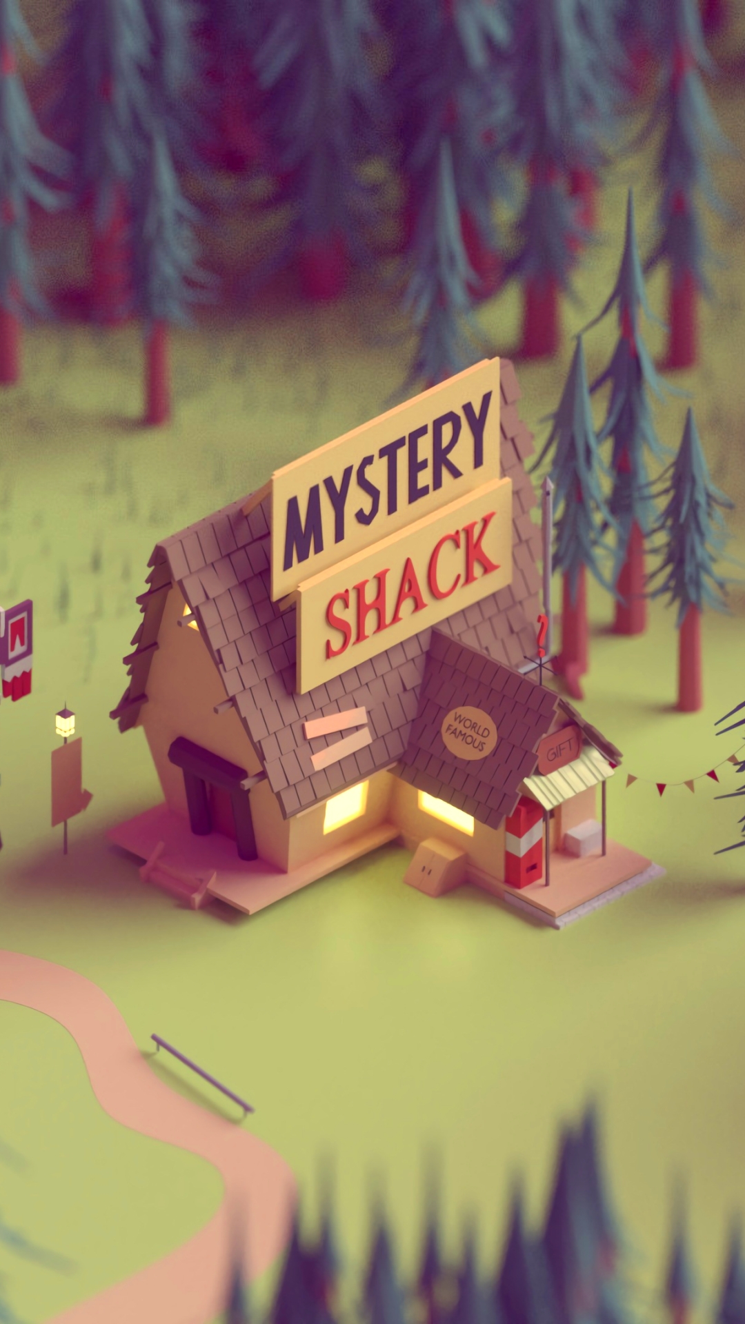 Mystery Shack, Gravity Falls by Mohamed Chahin