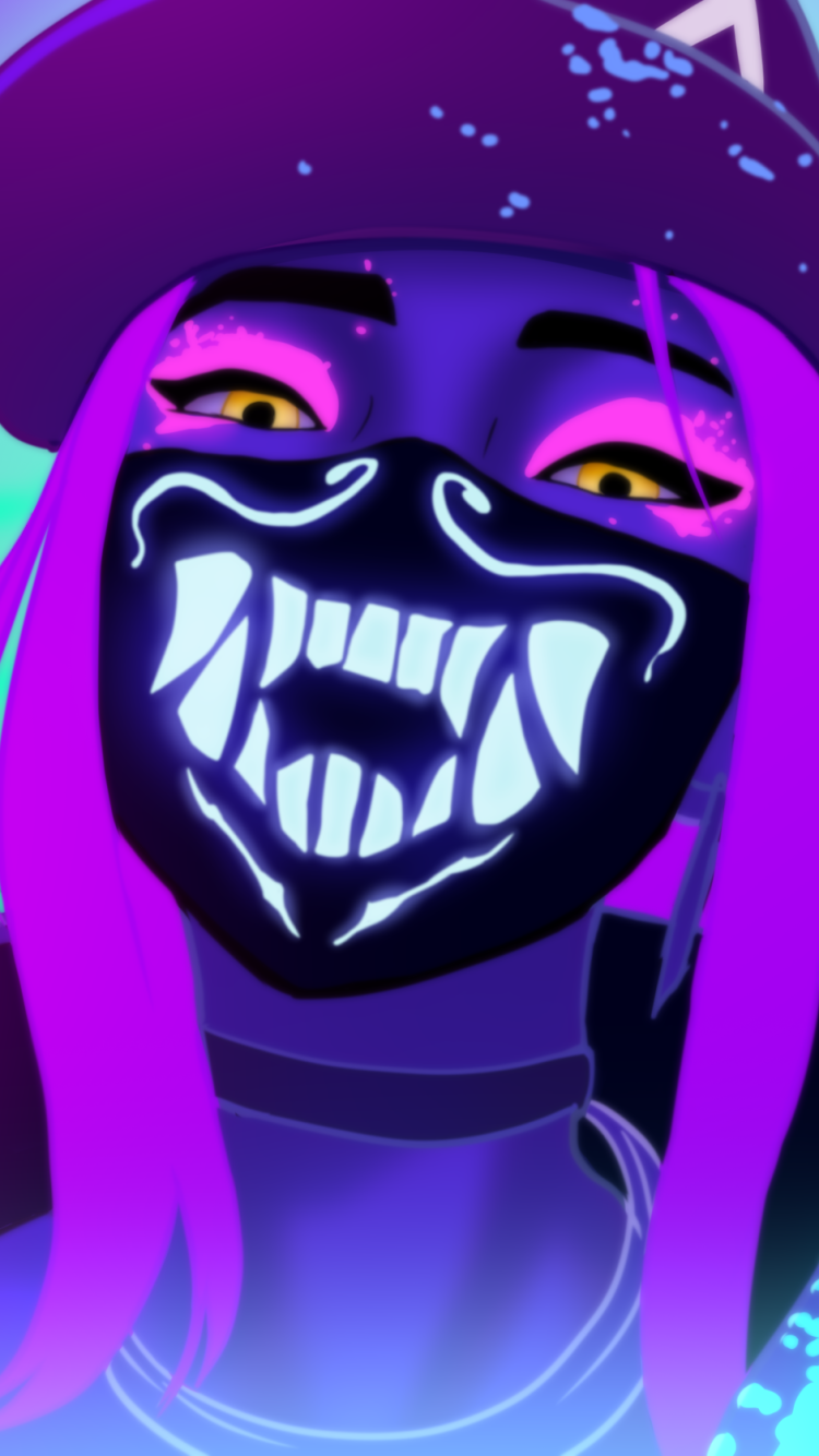 Download Akali (League Of Legends) Video Game League Of Legends Phone Wallpaper