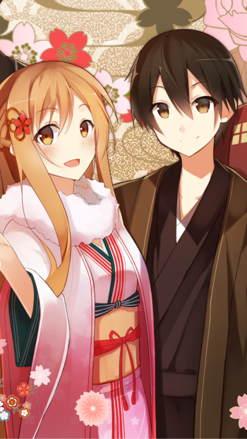 Anime Sword Art Online Phone Wallpaper