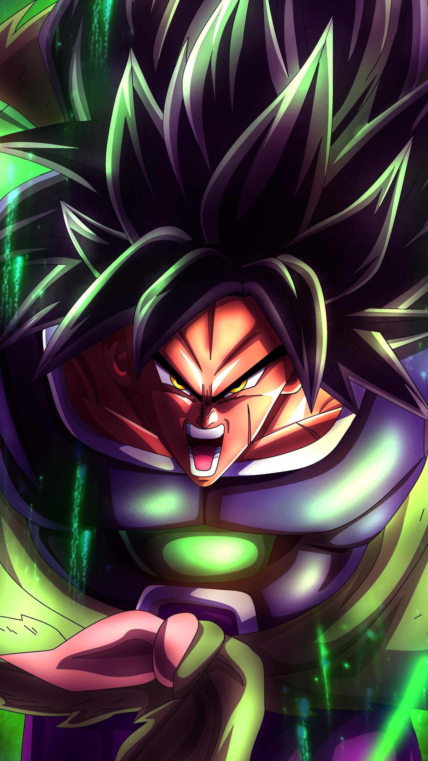 Download Broly (Dragon Ball) Anime Dragon Ball Super: Broly Phone Wallpaper