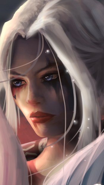 twintails blue eyes white hair DC Comics Comic Harley Quinn Phone Wallpaper
