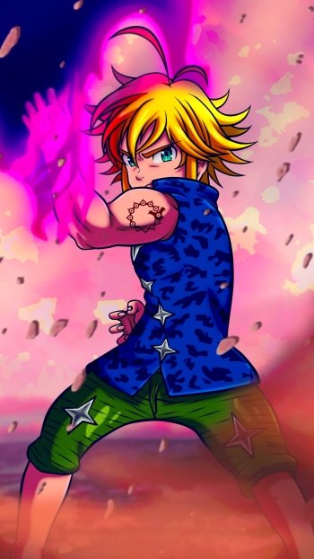  Meliodas Sword Of Darkness by Cristian Ramirez