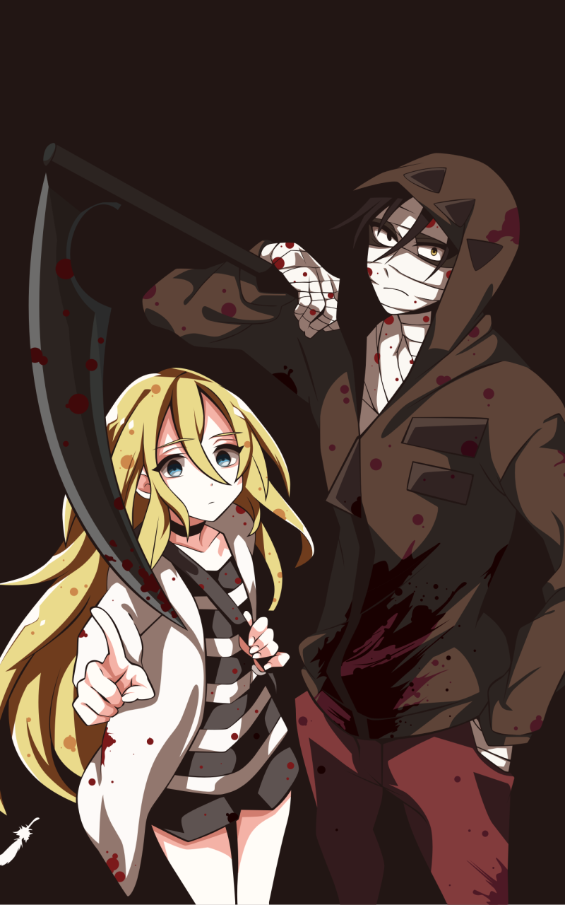 Angels Of Death Phone Wallpaper - Mobile Abyss