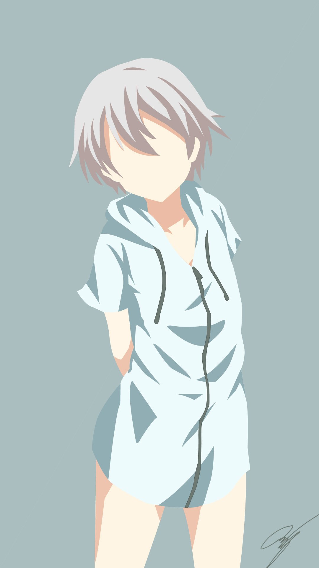 Download Minimalist Anime My Teen Romantic Comedy SNAFU Minimalist Anime Phone Wallpaper by QTP13