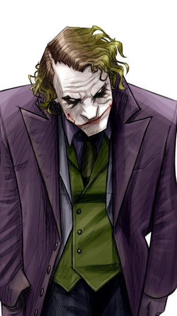 Joker movie The Dark Knight Phone Wallpaper