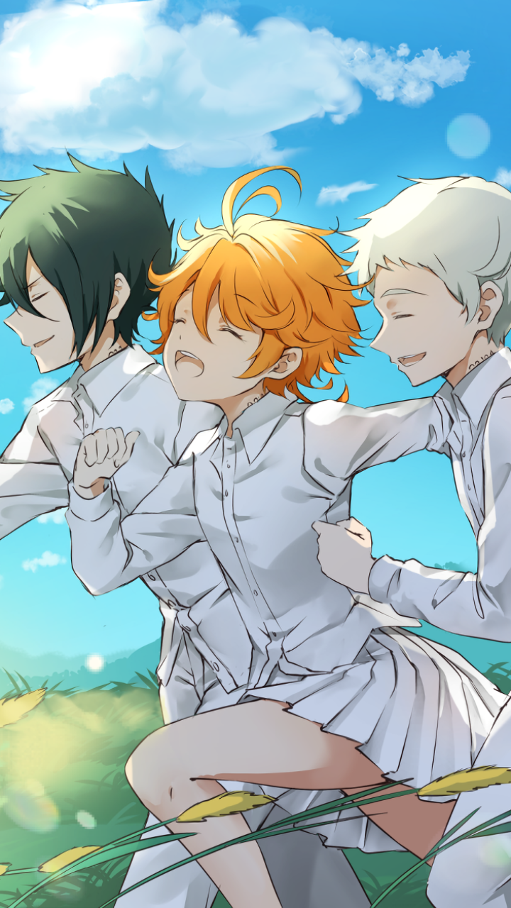 The Promised Neverland Phone Wallpaper by Melings