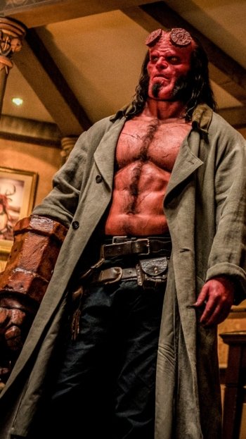 Hellboy movie Hellboy (2019) Phone Wallpaper