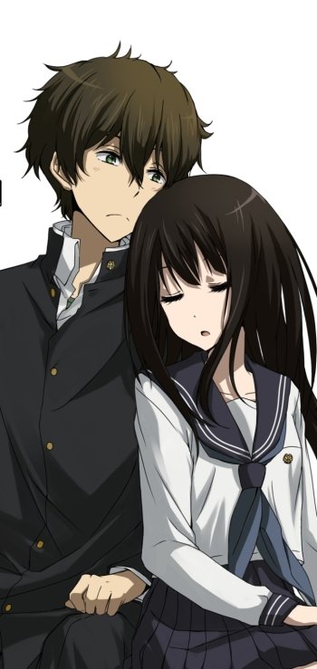  Eru Chitanda And Hōtarō Oreki