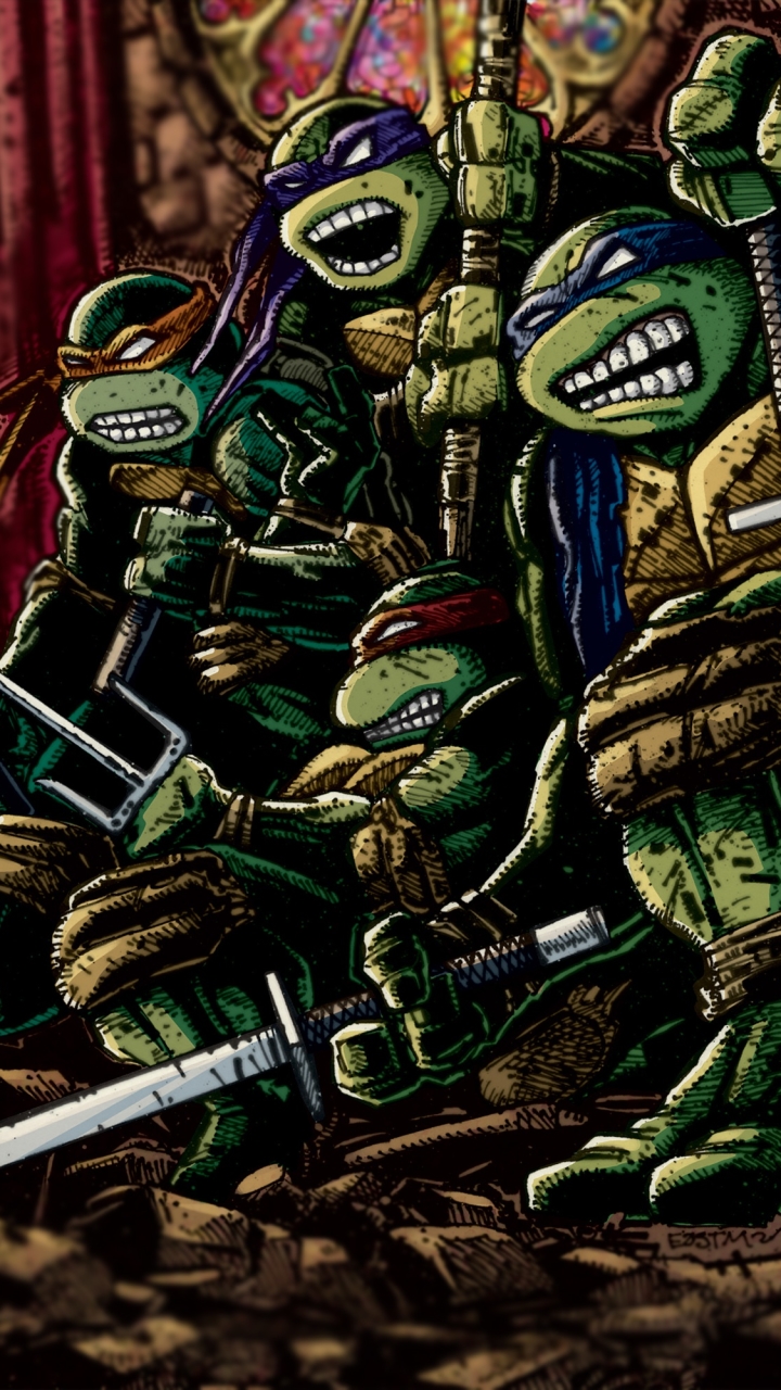 Teenage Mutant Ninja Turtles Phone Wallpaper