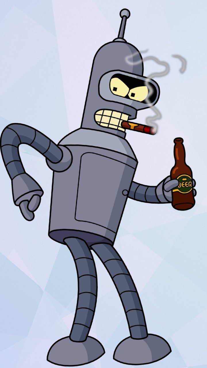 Download Bender (Futurama) TV Show Futurama Phone Wallpaper - Mobile Abyss