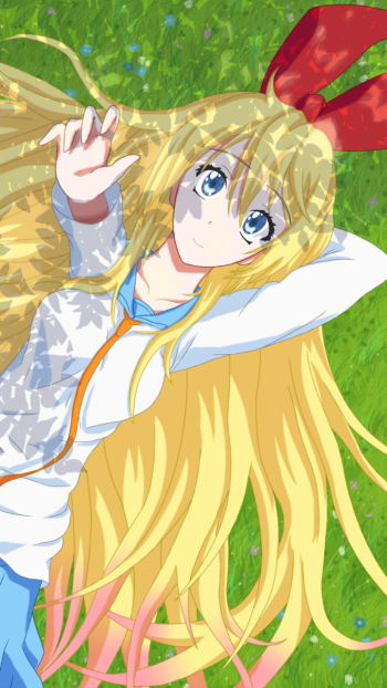 Chitoge Kirisaki Anime Nisekoi Phone Wallpaper