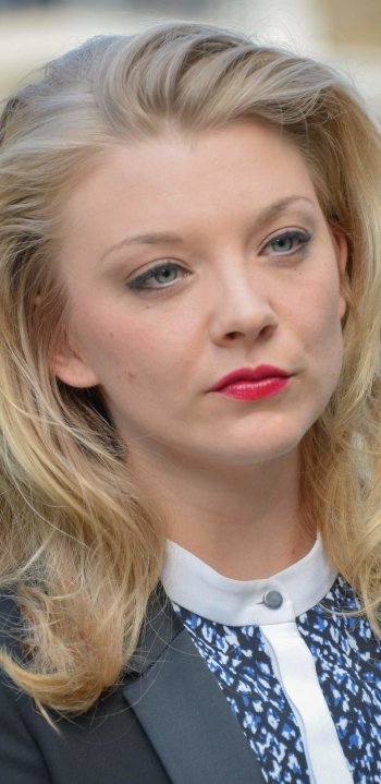 blonde English actress Celebrity Natalie Dormer Phone Wallpaper