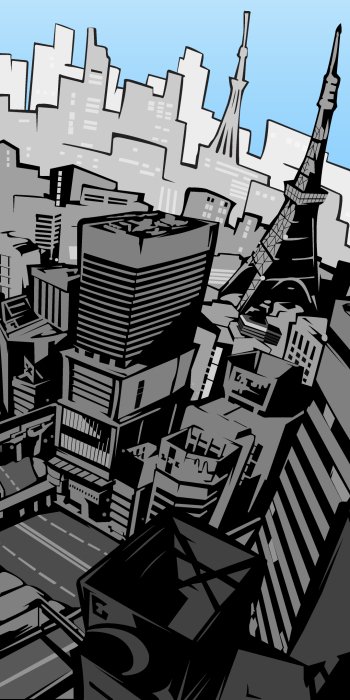  Persona 5 City Daytime