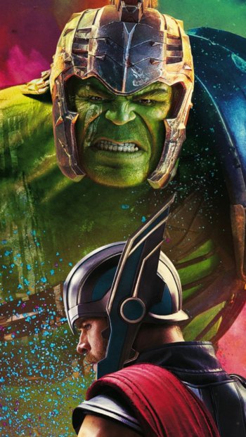 Hulk Thor movie Thor: Ragnarok Phone Wallpaper