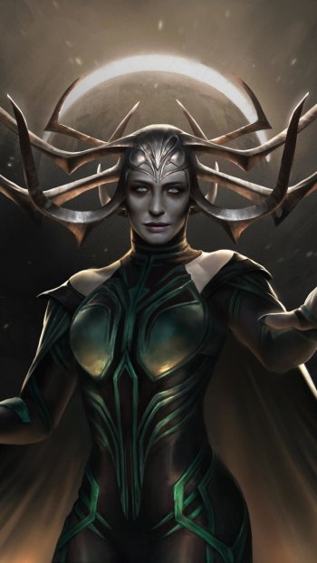 Hela (Marvel Comics) movie Thor: Ragnarok Phone Wallpaper